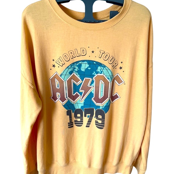Tops | Vintage Acdc Sweatshirt | Poshmark